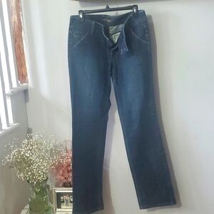 Ann Taylor Modern Fit, Lindsay Waist Straight Leg Jeans, size 10 L
